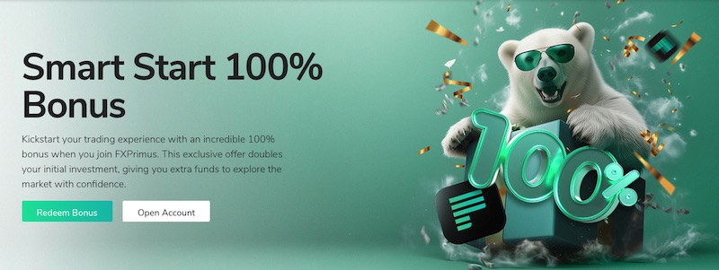 FXPrimus ─ 100% Smart Start Bonus